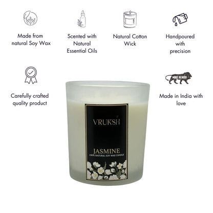 Jar Candle - Vruksh by MV Candles